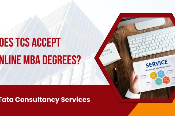 Does TCS accept Online MBA Degrees